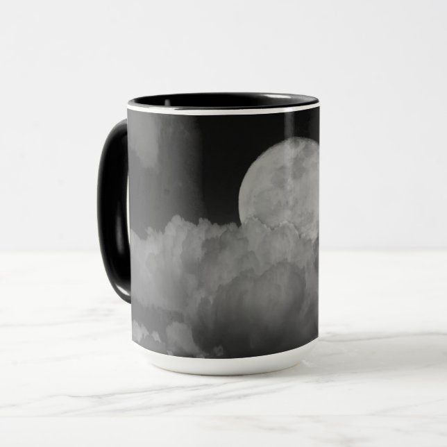 Mug Lune et nuages sur le Kansas (Devant gauche)