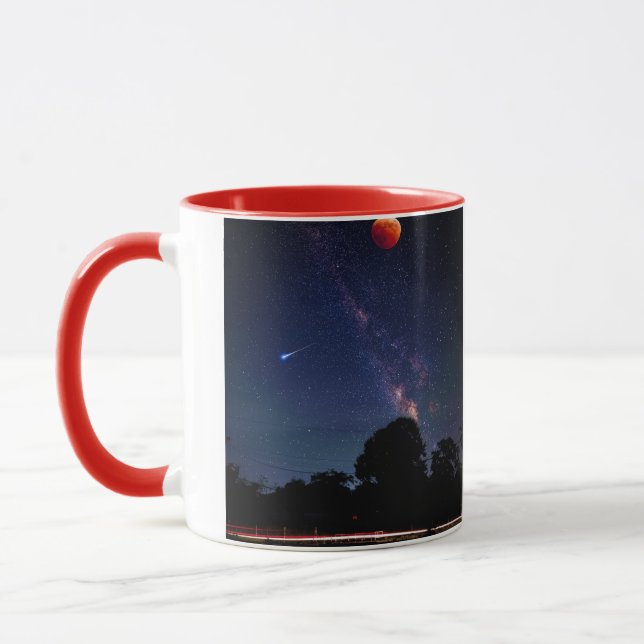 Mug lune rouge (Gauche)