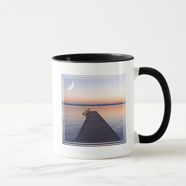 Mug Lune sur la passerelle de Buscharner | Lac de Star (Droite)