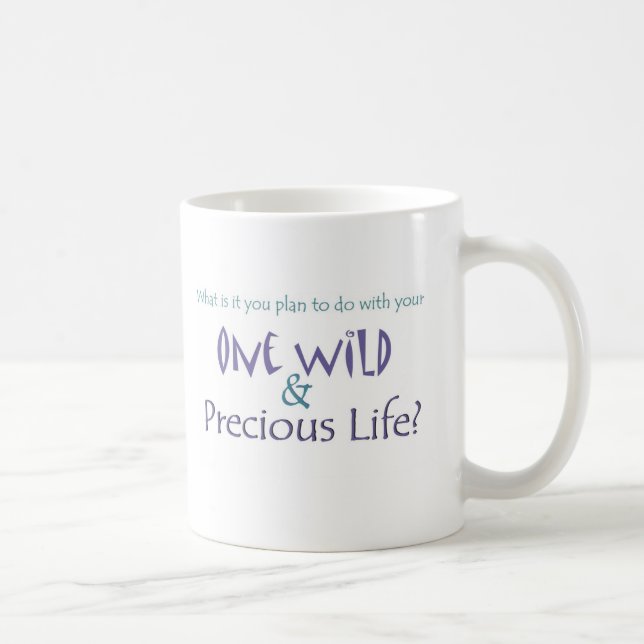 Mug L'une vie sauvage et précieuse (Droite)