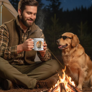 Mug Lunettes de soleil amusantes Retriever doré Person