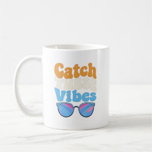 Mug Lunettes de soleil Catch These Vibes Graphique Rét