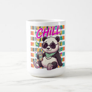 Mug Lunettes de soleil Chill Panda Bear T-Shirt graphi