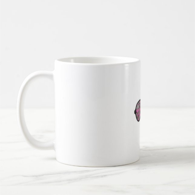 Mug Lunettes de soleil comiques folles conçues en tass (Gauche)