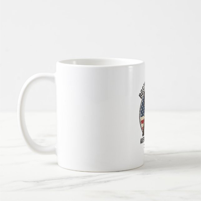 Mug Lunettes de soleil drapeau américain classique de  (Gauche)
