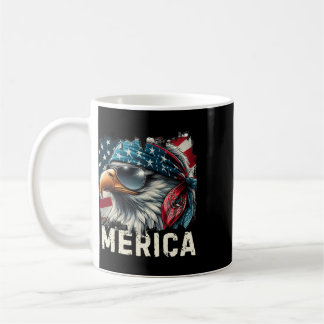 Mug Lunettes De Soleil Eagle Mullet Merica 4 Juillet É