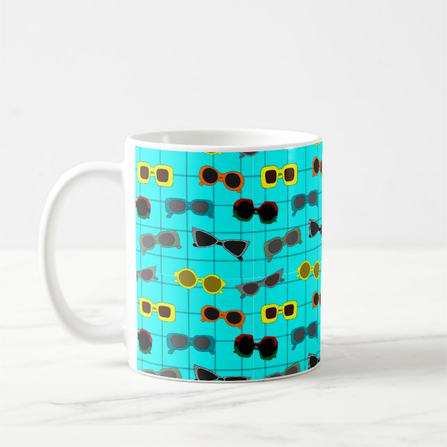 Mug Lunettes de soleil modernes du milieu du siècle (Gauche)