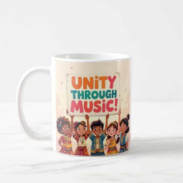 Mug L'unité par la musique (Gauche)