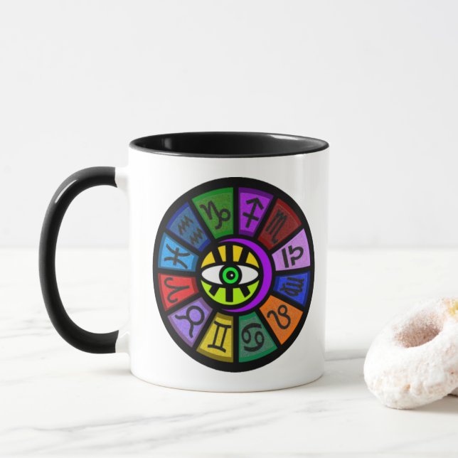 MUG L'UNIVERS DE LA MÈRE ZODIAC (Avec donut)