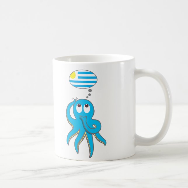 Mug L'Uruguay gagnera-t-il la prochaine coupe du monde (Droite)