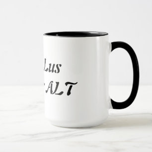 Mug Lus de Linse. Ses au-dessus d'alt
