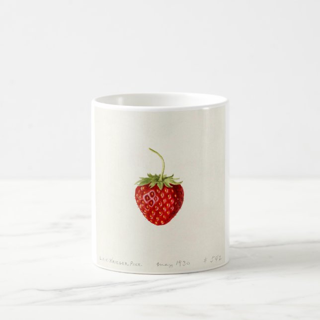 Mug Luscious fraises rouges (par Louis C.C. Krieger) (Centre)