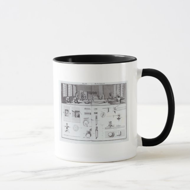 Mug L'usine de Pin, plaquent 2 du volume IV (Droite)