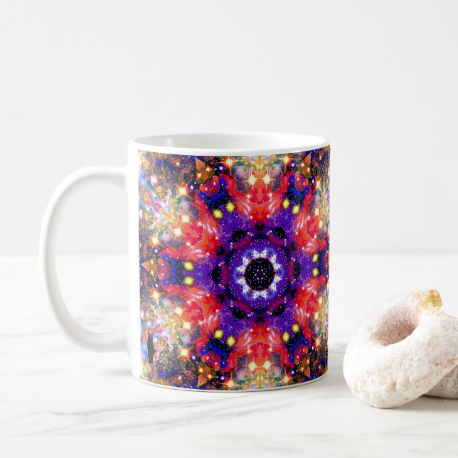 Mug Lustrar Stellar Kaleid (Avec donut)