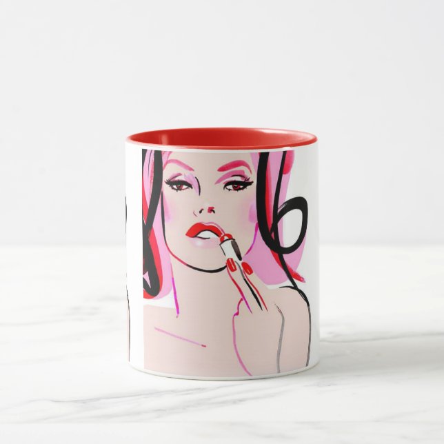 Mug lustre des lèvres (Centre)