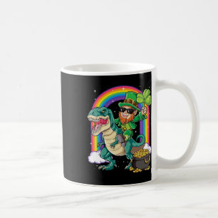 Mug Lutin à cheval sur un dinosaure Saint-Patrick Garç