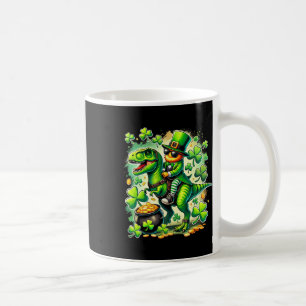 Mug Lutin chevauchant le dinosaure T Rex St Pat Trex P