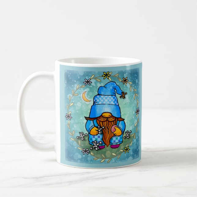 Mug Lutin jouant aux osselets  (Gauche)