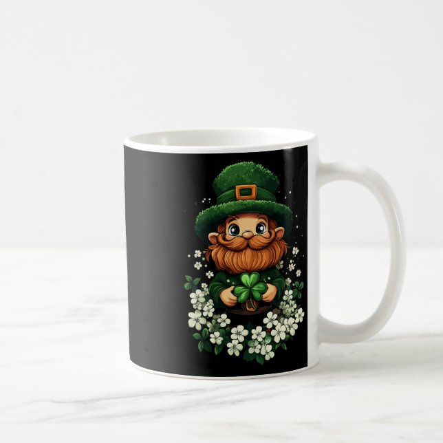 Mug Lutin Trèfle Filles Garçons Jour de la Saint-Patri (Droite)