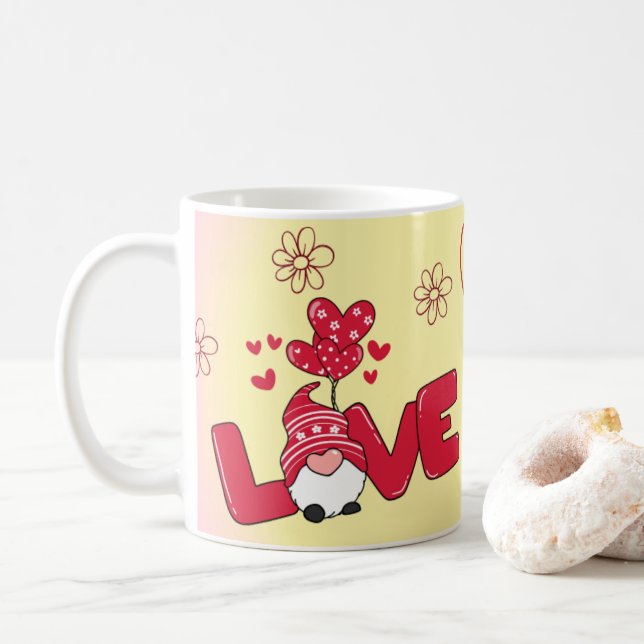 Mug Lutins Amoureux 4 (Avec donut)