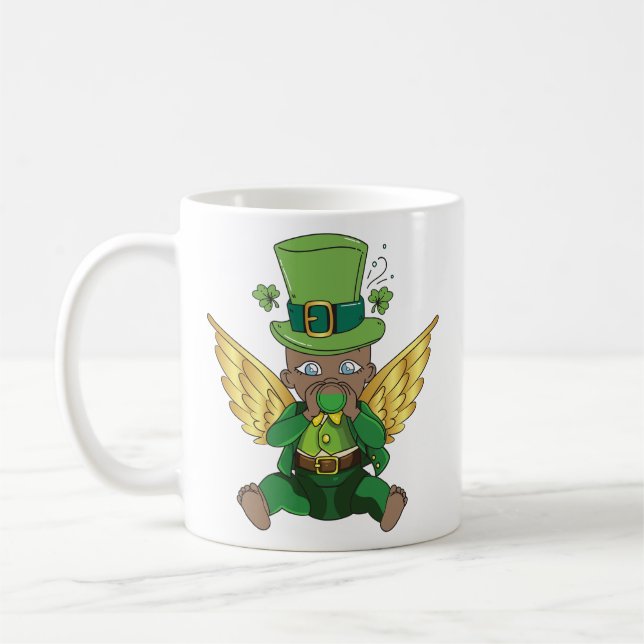 Mug Lutins bébé avec des ailes - Créature de fantasy a (Gauche)