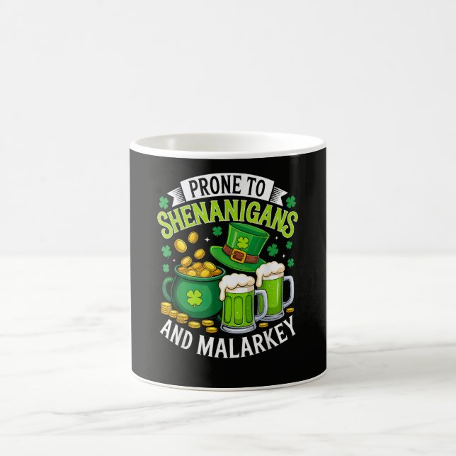 Mug Lutins irlandais de la Saint-Patrick enclins aux f (Centre)