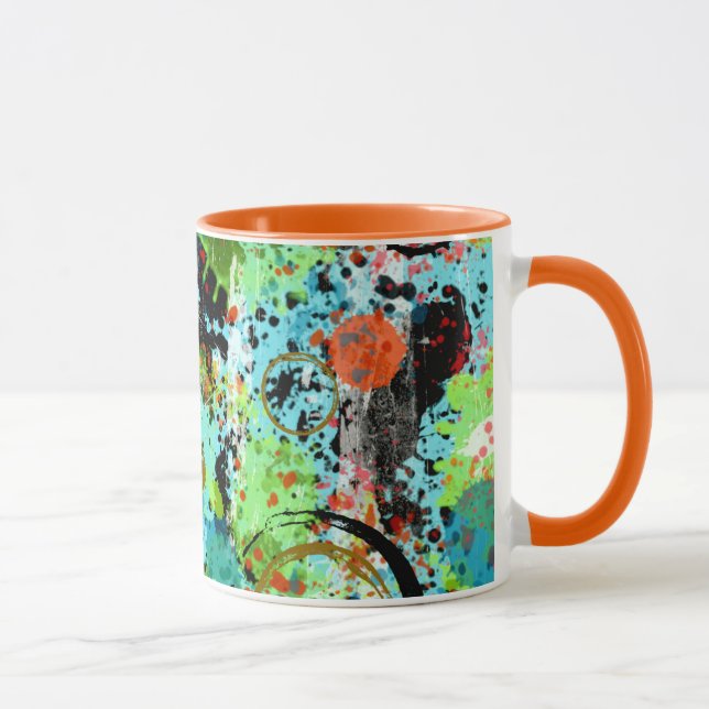 Mug Lutte alimentaire Abstraite (Droite)