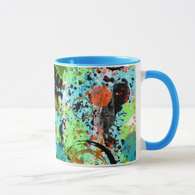 Mug Lutte alimentaire Abstraite (Droite)