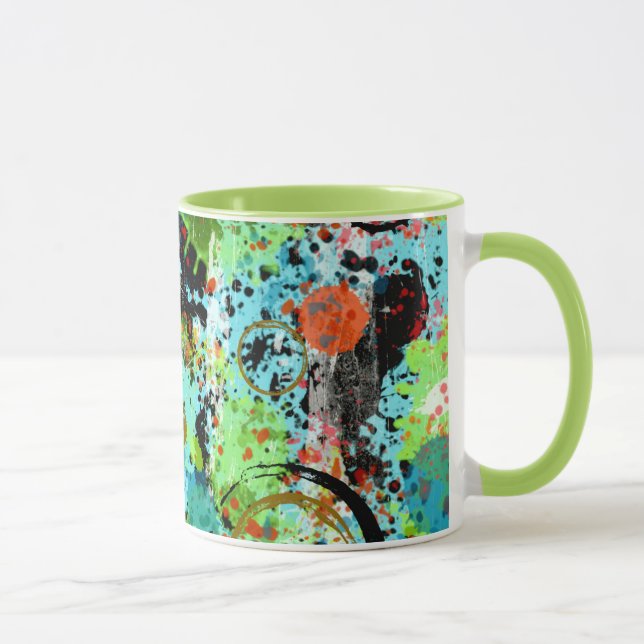 Mug Lutte alimentaire Abstraite (Droite)