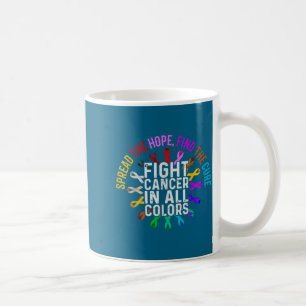 Mug Lutte contre le cancer de toutes les couleurs - Gr