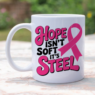 Mug Lutte contre le cancer du sein Survivant du guerri