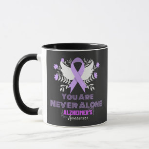 Mug Lutte contre le Ruban d'Alzheimer : la boue de sen