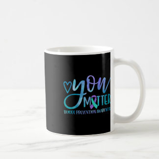 Mug Lutte Contre Le Suicide Ribbo Turquoise Et Violet