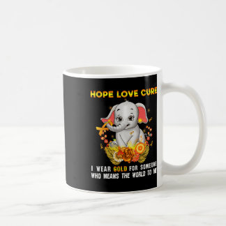 Mug Lutte de sensibilisation au cancer de l'enfance Gu