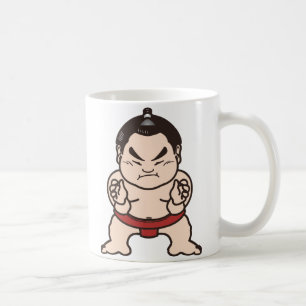 Mug Lutte japonaise du Japon de bande dessinée de