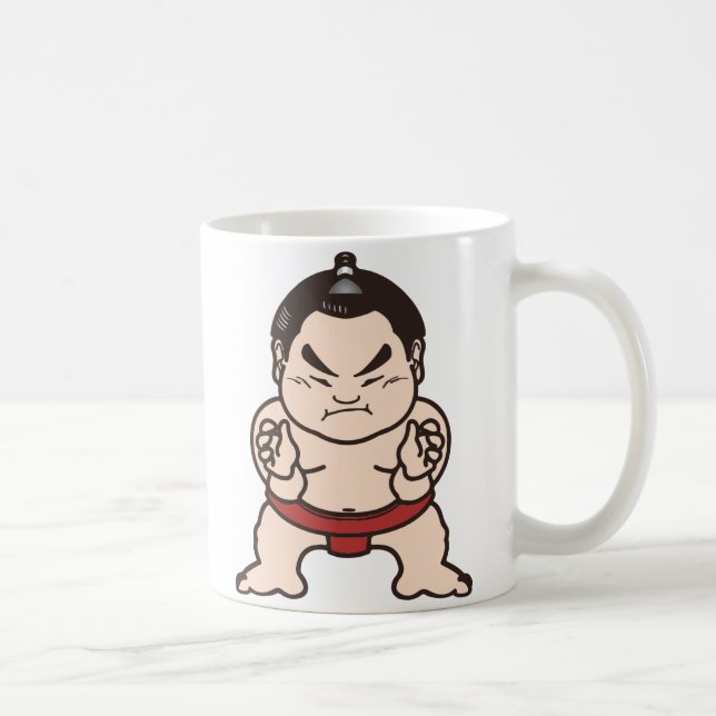 Mug Lutte japonaise du Japon de bande dessinée de (Droite)