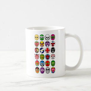 Mug Lutte mexicaine de lutteur de masque de Lucha