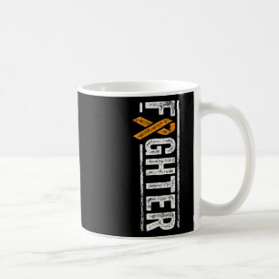 Mug Lutte Orange Ruban Leucémie Sensibilisation Cancer