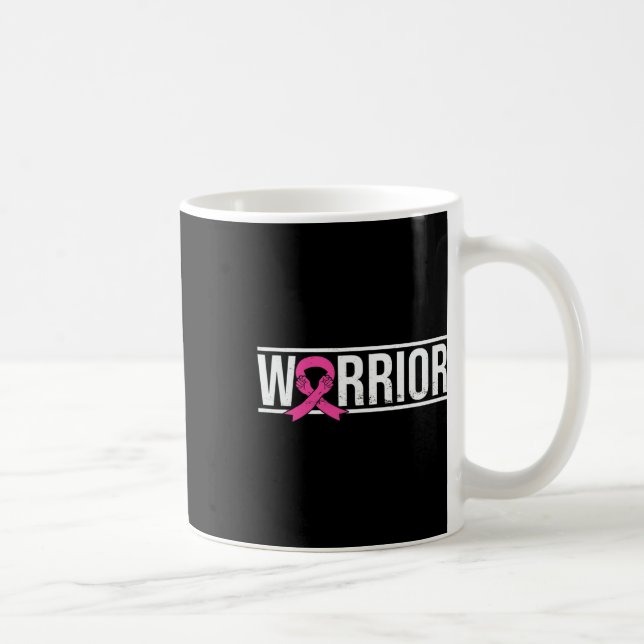 Mug Lutte sur le cancer du sein du ruban (Droite)