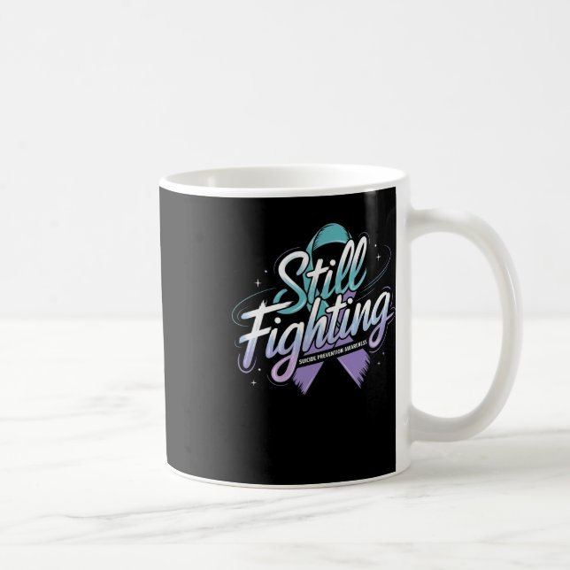 Mug Lutte toujours - Prévention du suicide Stic (Droite)