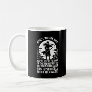 Mug Lutter avant de le faire - Motivation Anime