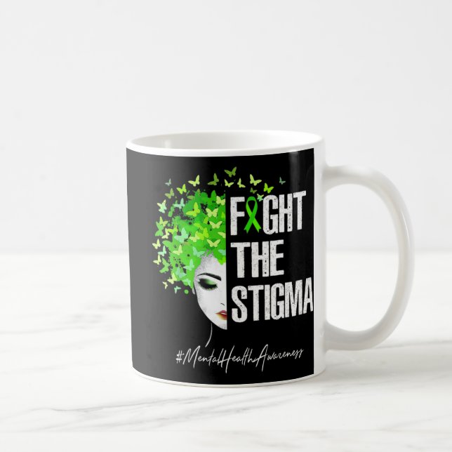 Mug Lutter Contre La Stigma Sensibilisation À La Santé (Droite)