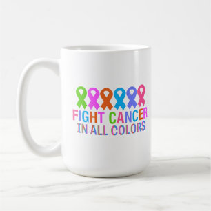 Mug Lutter contre le cancer dans toutes les couleurs C