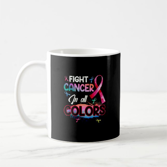 Mug Lutter contre le cancer Lutter contre le cancer Co (Gauche)