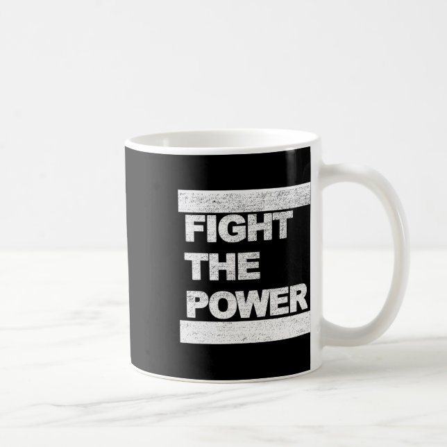 Mug Lutter contre les conceptions déprimées Power Grap (Droite)