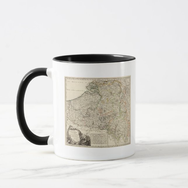 Mug Luxembourg, Belgique (Gauche)