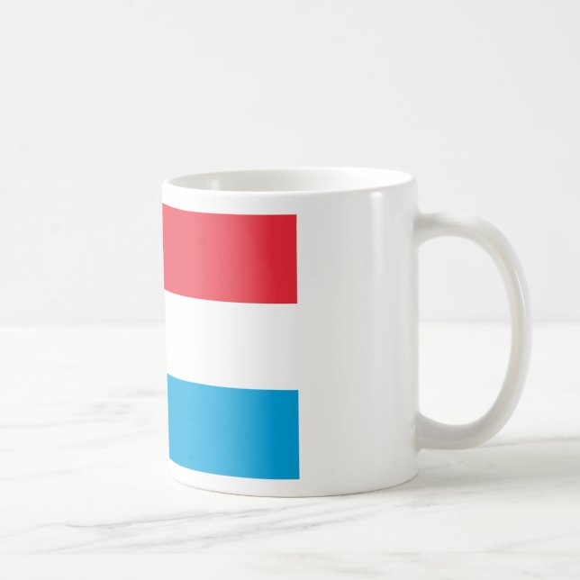 Mug Luxembourg - Lëtzebuerg - Luxembourg (Droite)