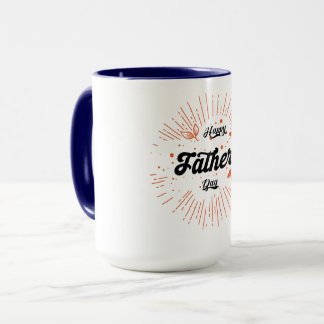 Mug Luxury Happy Father’s Day Gift Elegant Dad Port