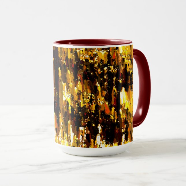 Mug Luzes foscas de vela sob uma placa de gelo (Devant droit)