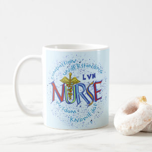 Mug LVN Nurse Motto